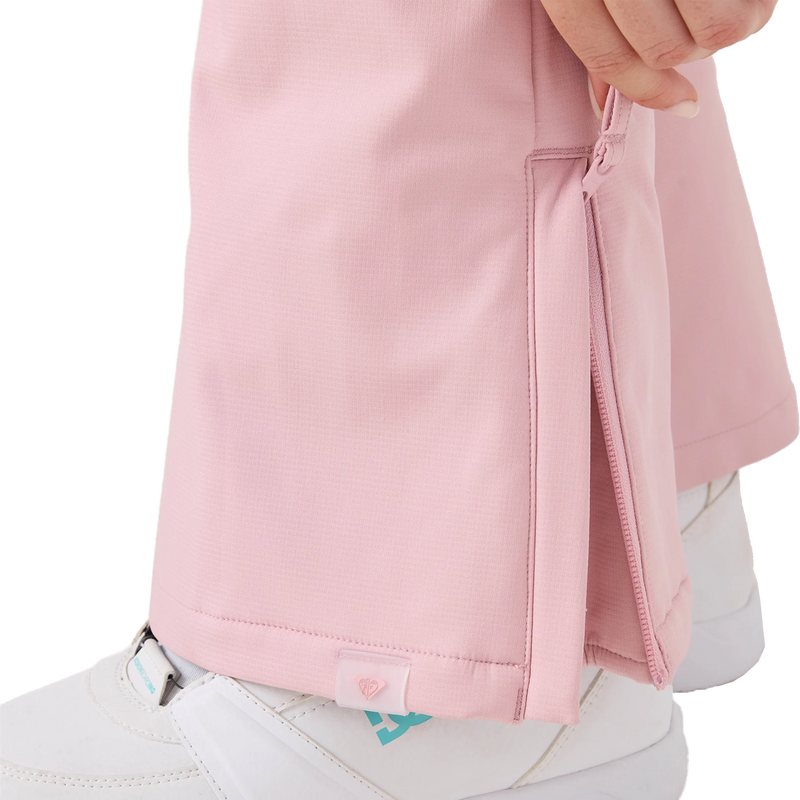 Roxy Women's Rising High Pant Short Cuff Zipper