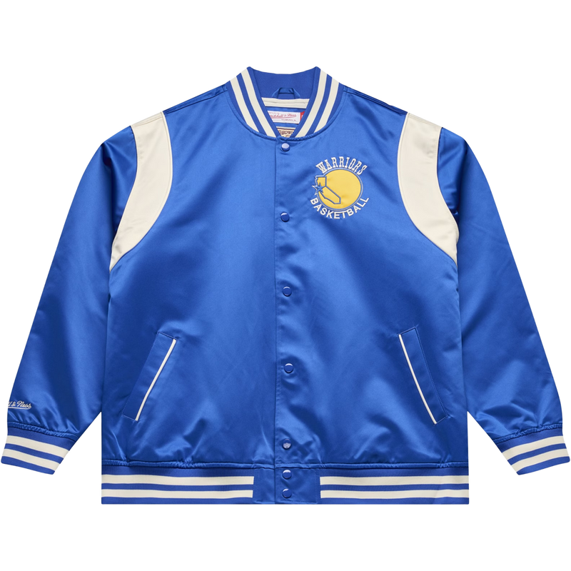 Men's Warriors Retro Roots Lightweight Satin Jacket, Featured Image