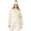 Roxy Women's Vivi Bonded Pullover in Whitecap