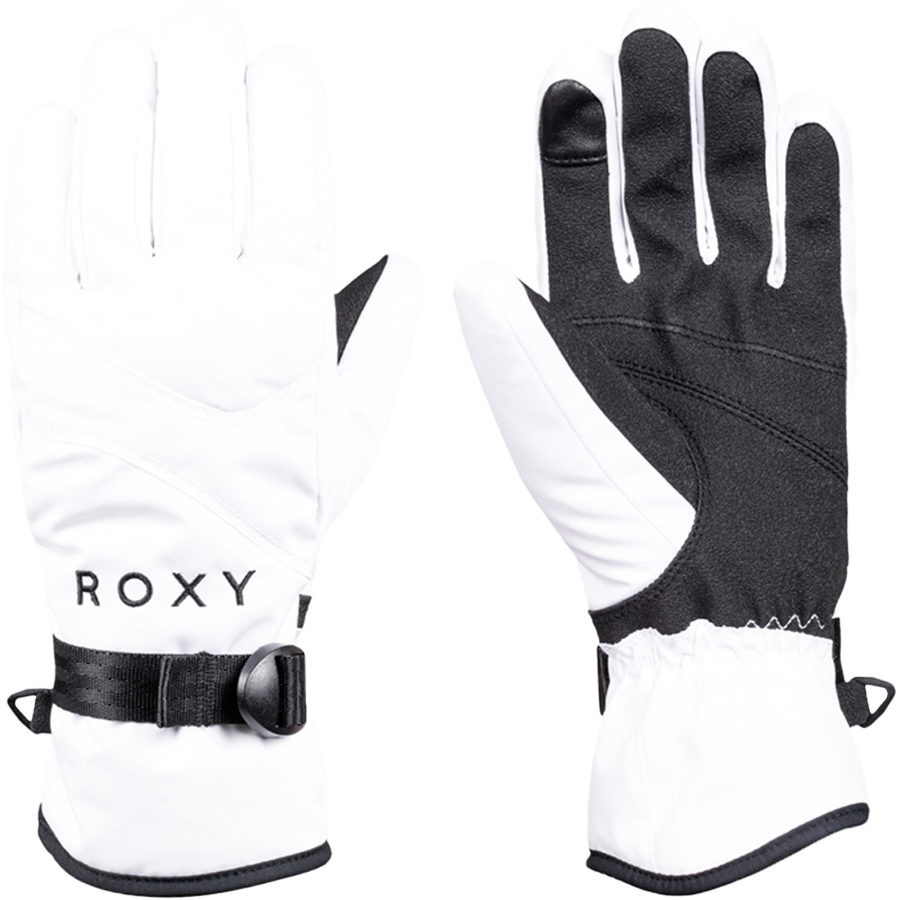 Roxy Women's Jetty Solid Gloves in Bright White