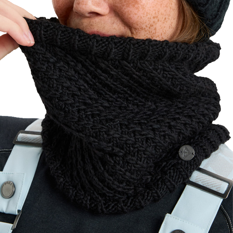 Roxy Women's Blizzard Collar on model neck