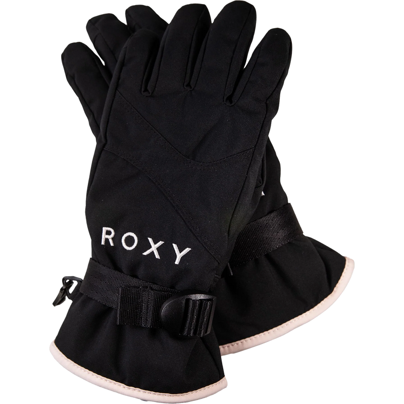 Roxy Youth Jetty Solid Glove Pair Back of Hand