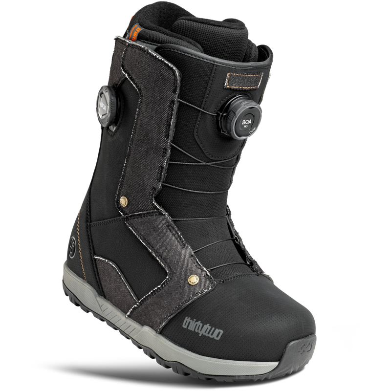 ThirtyTwo STW Double BOA Public in Black Denim
