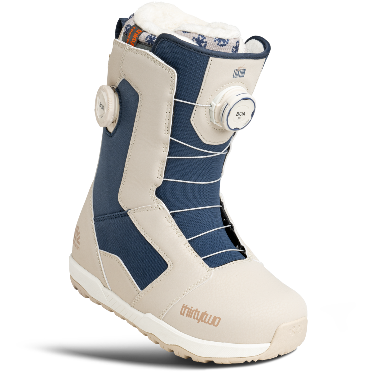 ThirtyTwo Women's STW Double BOA Luxton X Autumn in Tan/Blue