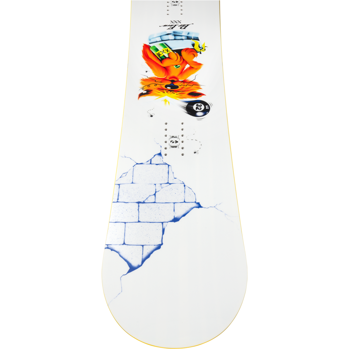 ThirtyTwo XXX Fava Pro nose showing mounting holes