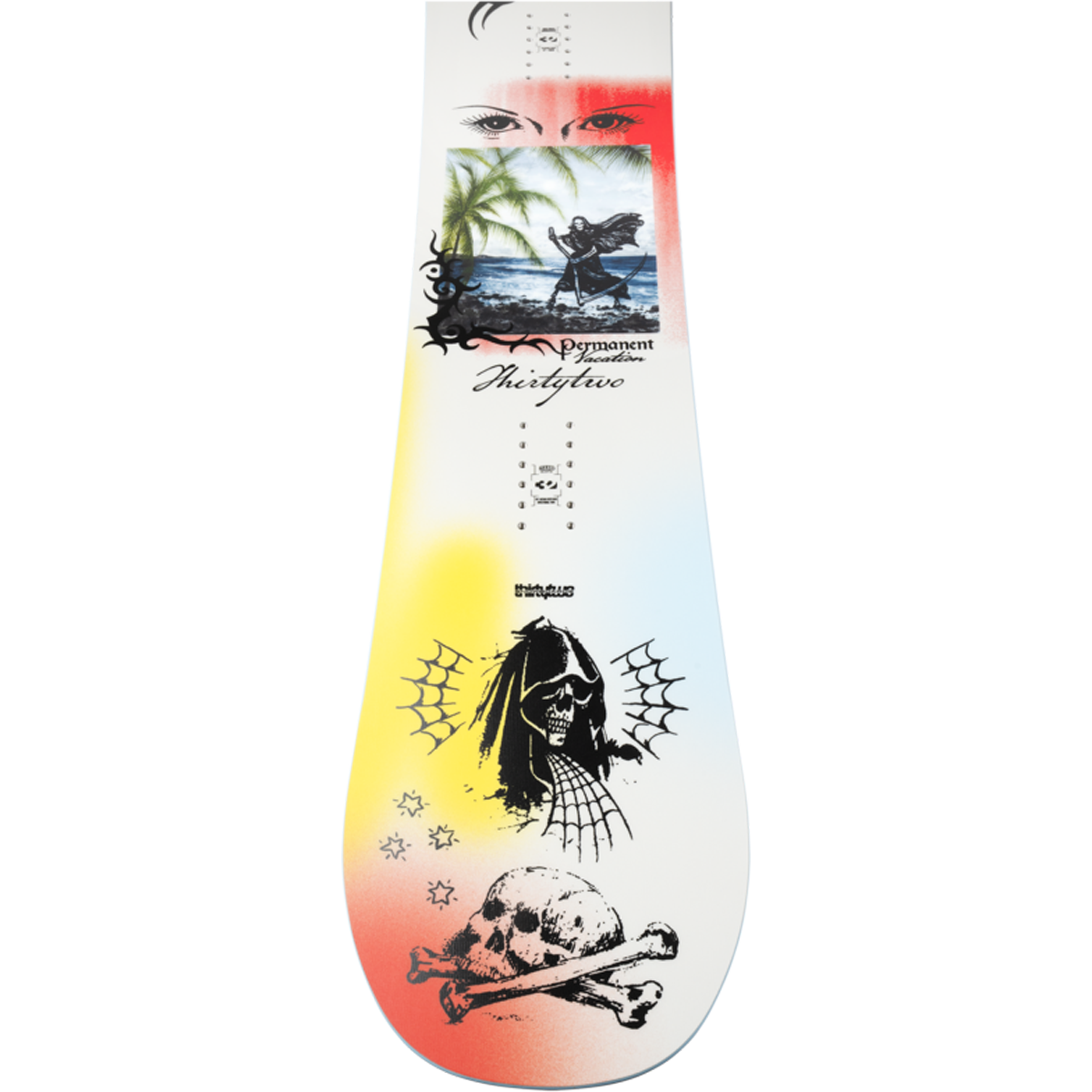 ThirtyTwo Permanent Vacation tail of board 