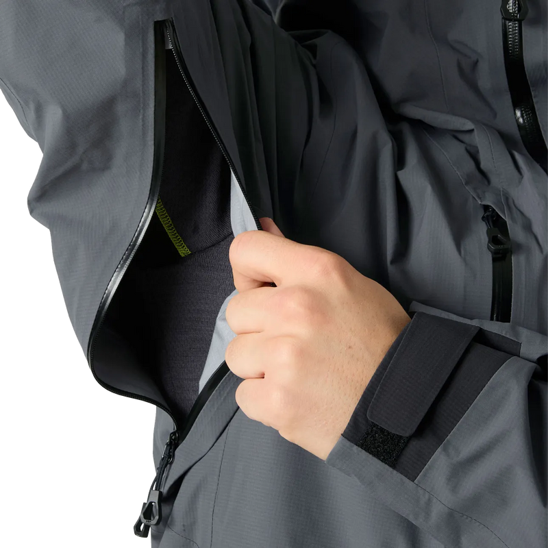 Men's Odin Backcountry Infinity Jacket, Helly Hansen Men's Odin Backcountry Infinity Jacket vent