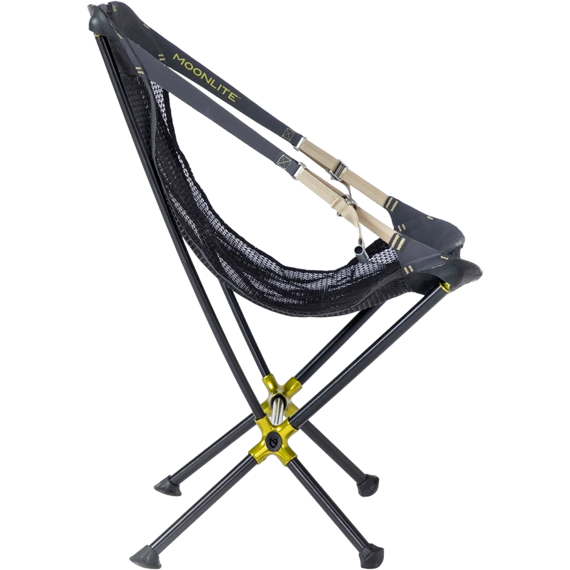 Moonlite Reclining Camp Chair, Nemo Moonlite Reclining Camp Chair in Black Pear right