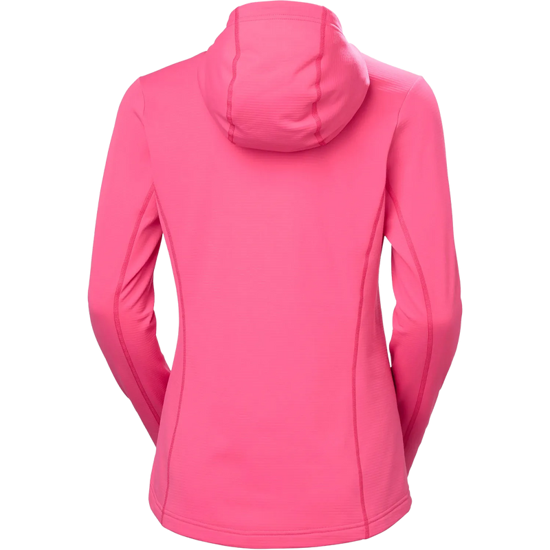 Helly Hanson Women's Versalite Hooded Jacket in Hot Pink back view