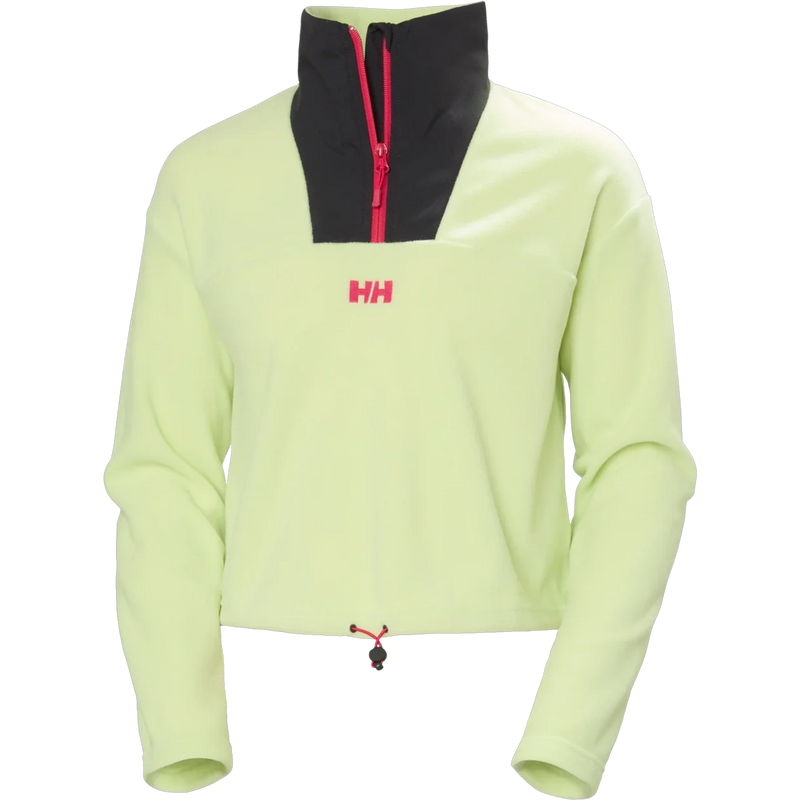 Helly Hansen Women's Daybreaker Cropped Fleece in Washed Lime