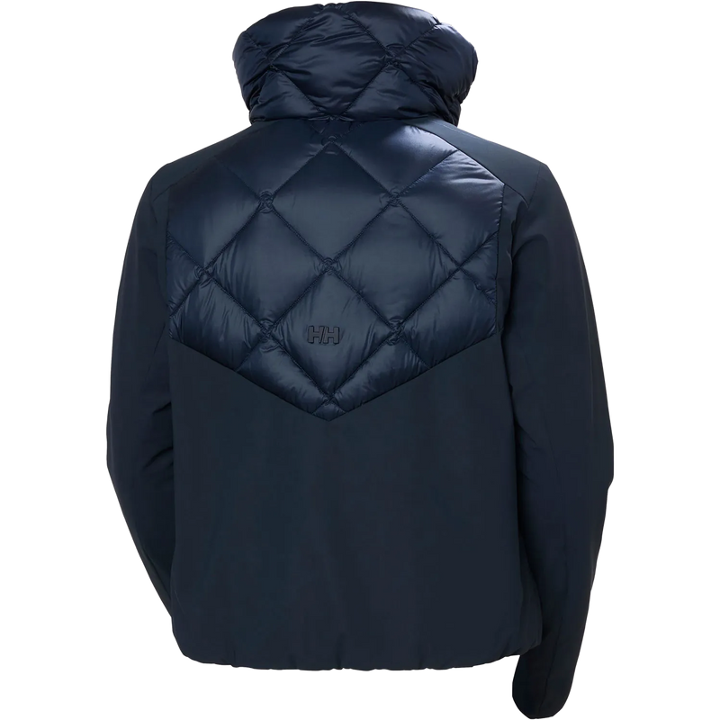 Helly Hansen Women's Avanti Hybrid Jacket in Navy back view