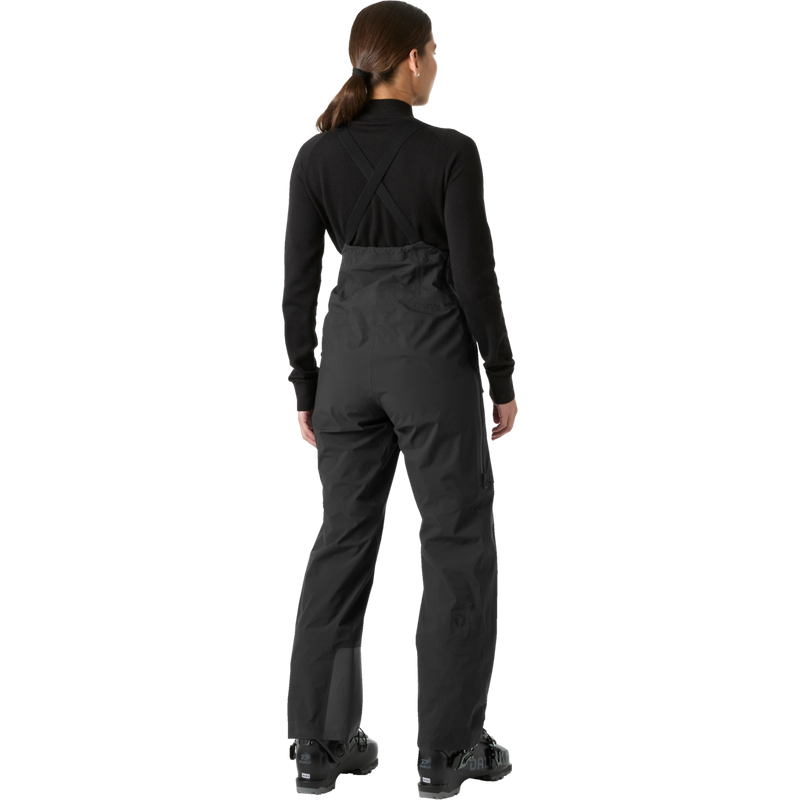Helly Hansen Women's Odin Backcountry Infinity Bib Pant back on model
