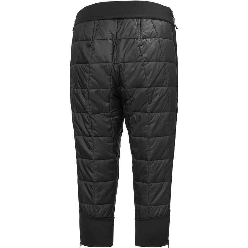 Helly Hansen Women's Lifaloft Insulator 3/4 Pant in Black back view
