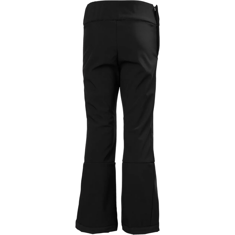 Youth Nora Softshell Pants, Helly Hansen Youth Nora Softshell Pant in Black back view