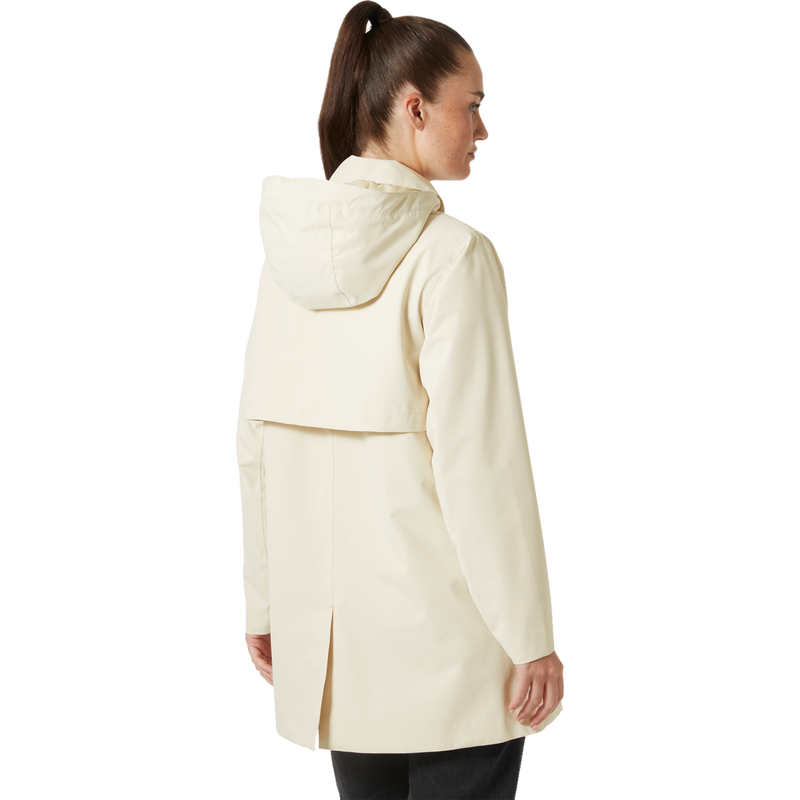 Women's Lilja Raincoat, Helly Hansen Women's Lilja Raincoat back on model