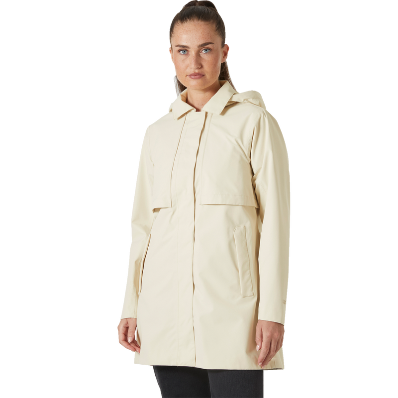 Women's Lilja Raincoat, Helly Hansen Women's Lilja Raincoat front on model