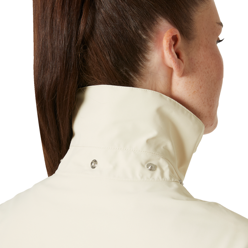 Women's Lilja Raincoat, Helly Hansen Women's Lilja Raincoat hood removed