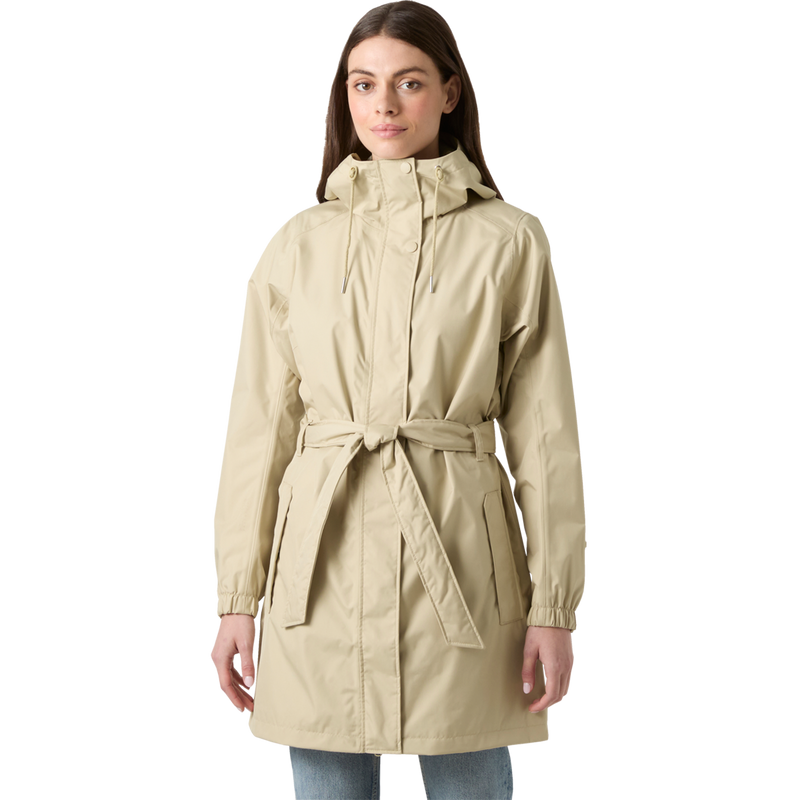 Women's HH Classics Trench Coat, Helly Hansen Women's HH Classics Trench Coat front on model