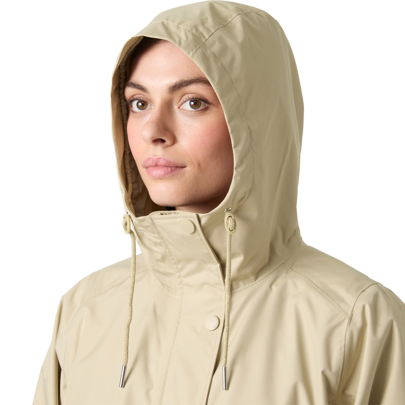 Women's HH Classics Trench Coat, Helly Hansen Women's HH Classics Trench Coat hood