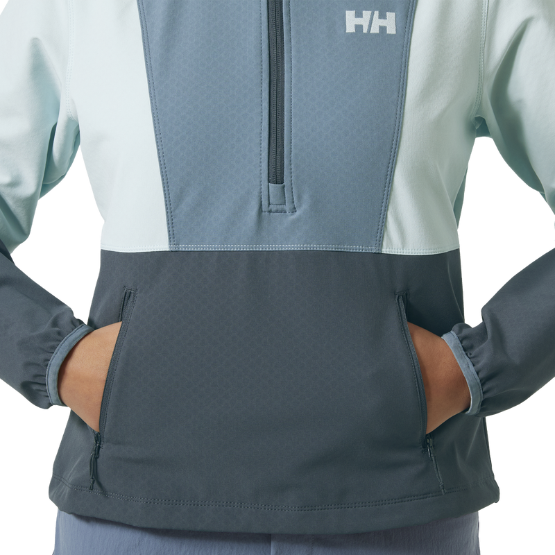 Women's Cascade Shield Anorak, Helly Hansen Women's Cascade Shield Anorak hand pockets