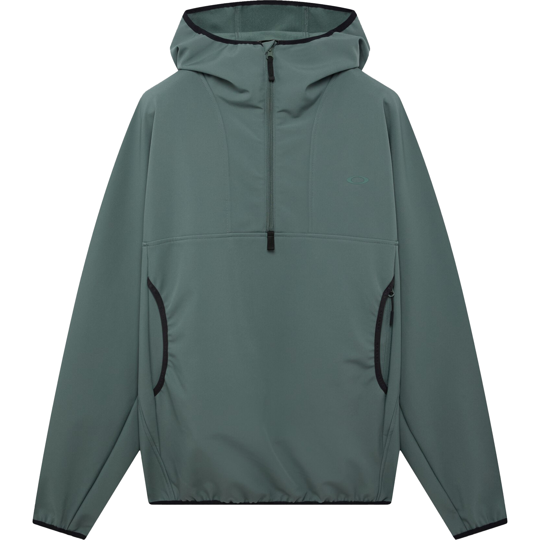 Oakley Men's Wintertide Half Zip Hoodie in Aviator Green