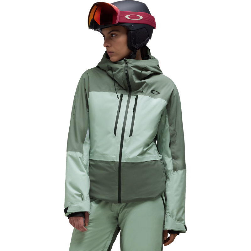 Oakley Women's Canopy Pro Insulated Jacket Front on Model