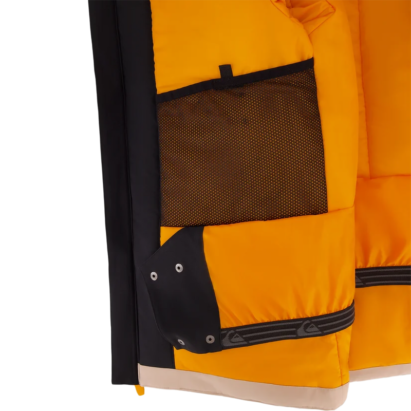Youth Quiksilver Cruiser Run Jacket, Youth Quiksilver Cruiser Run Jacket in 439 Palace Blue liner and goggle pocket