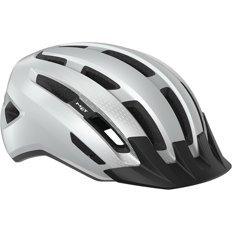 MET Helmets Downtown MIPS in Glossy White