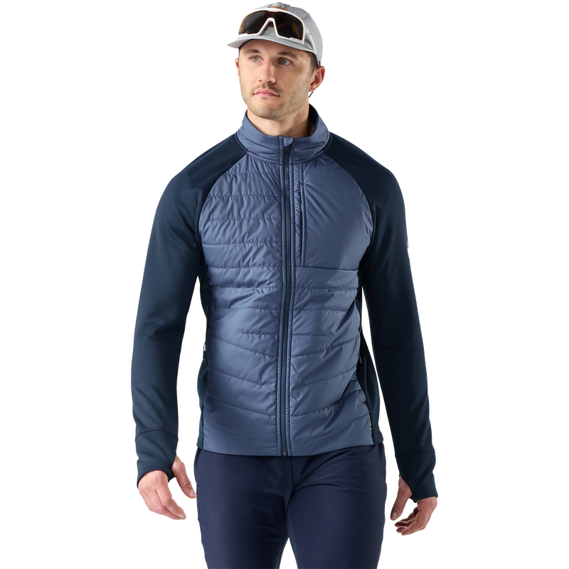 Smartwool Men's Smartloft Hybrid Jacket in Nightfall Blue