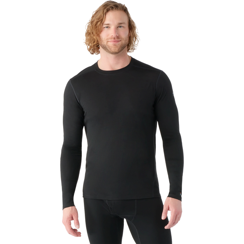 Men's Classic All-Season Merino Crew, Smartwool Men's Classic All-Season Merino Crew Front on Model