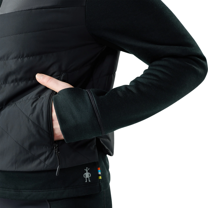 Women's Smartloft Cropped Jacket, Smartwool Women's Smartloft Cropped Jacket hand in pocket