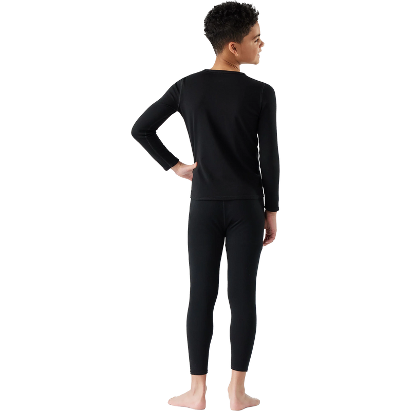 Youth Classic Thermal Merino Base Layer Bottom, Smartwool Youth Classic Thermal Merino Base Layer Bottom Back Full View