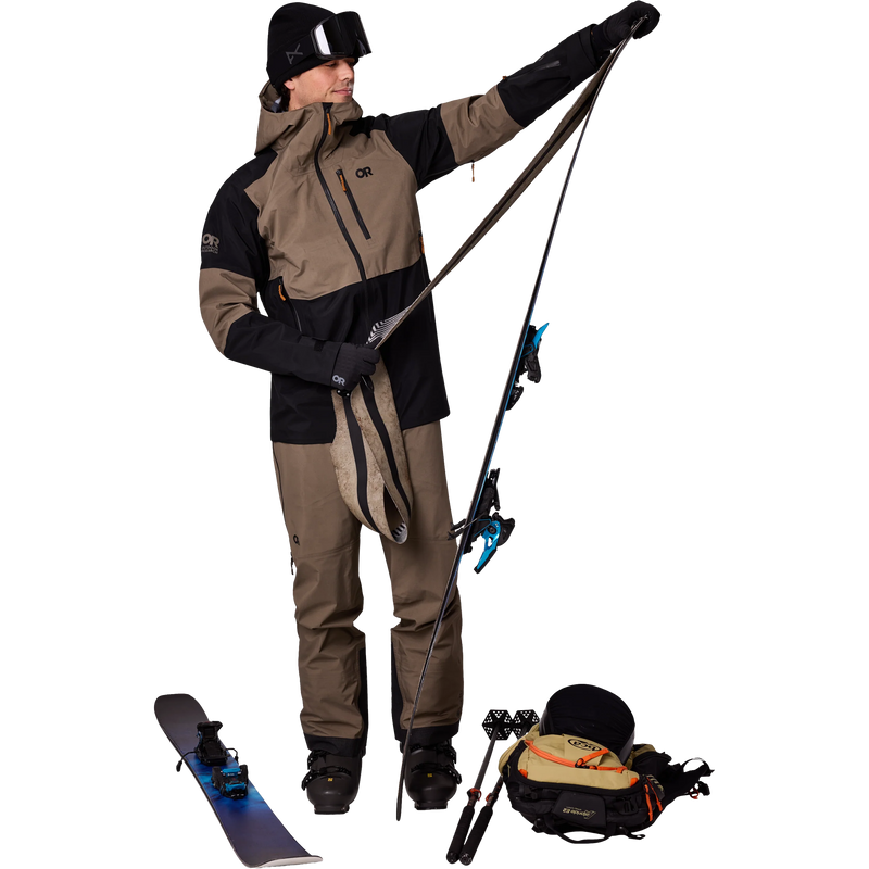 Outdoor Research Men's Hemispheres Team Gore-Tex 3L Jacket full view