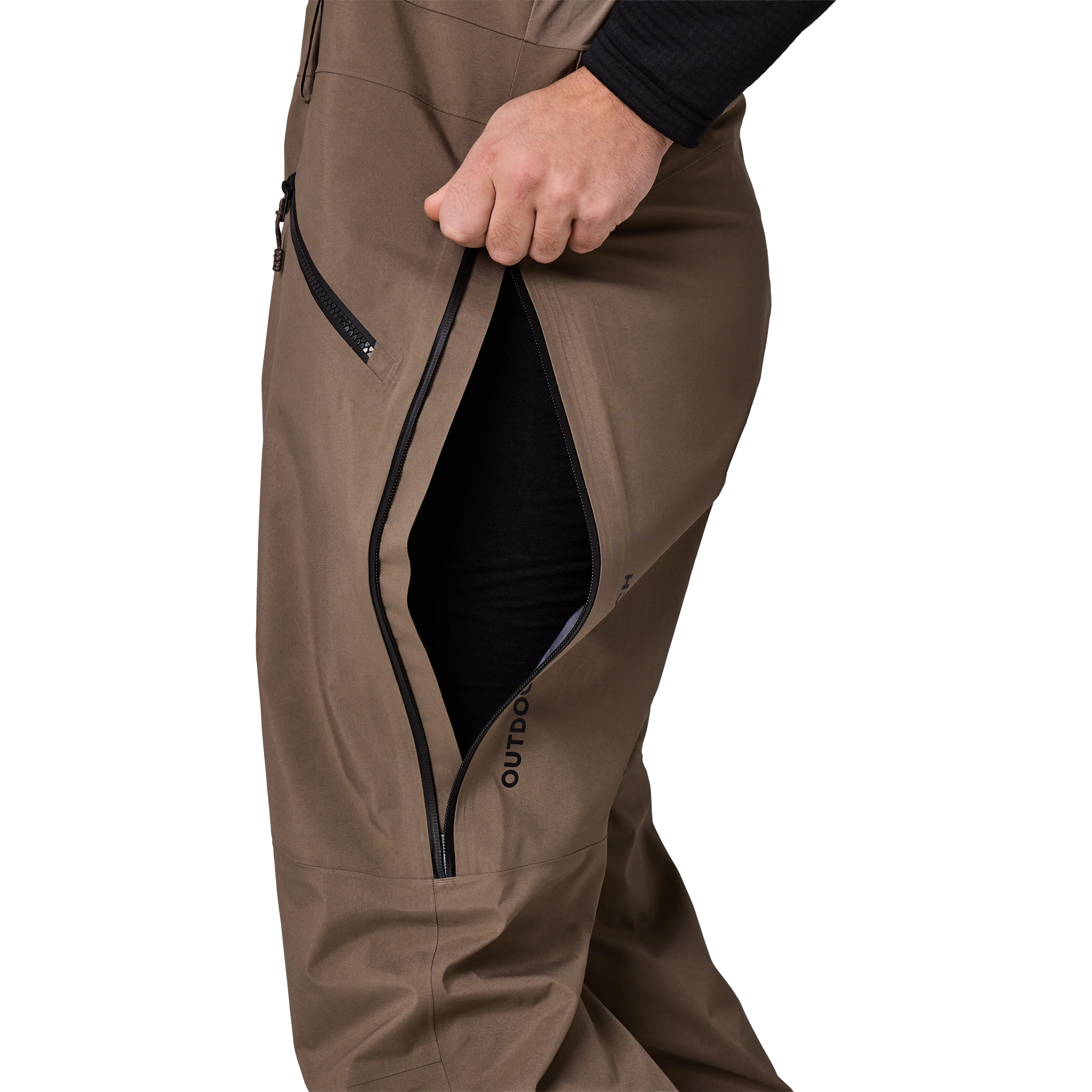 Outdoor Research Men's Hemispheres Team Gore-Tex 3L Bib thigh vent
