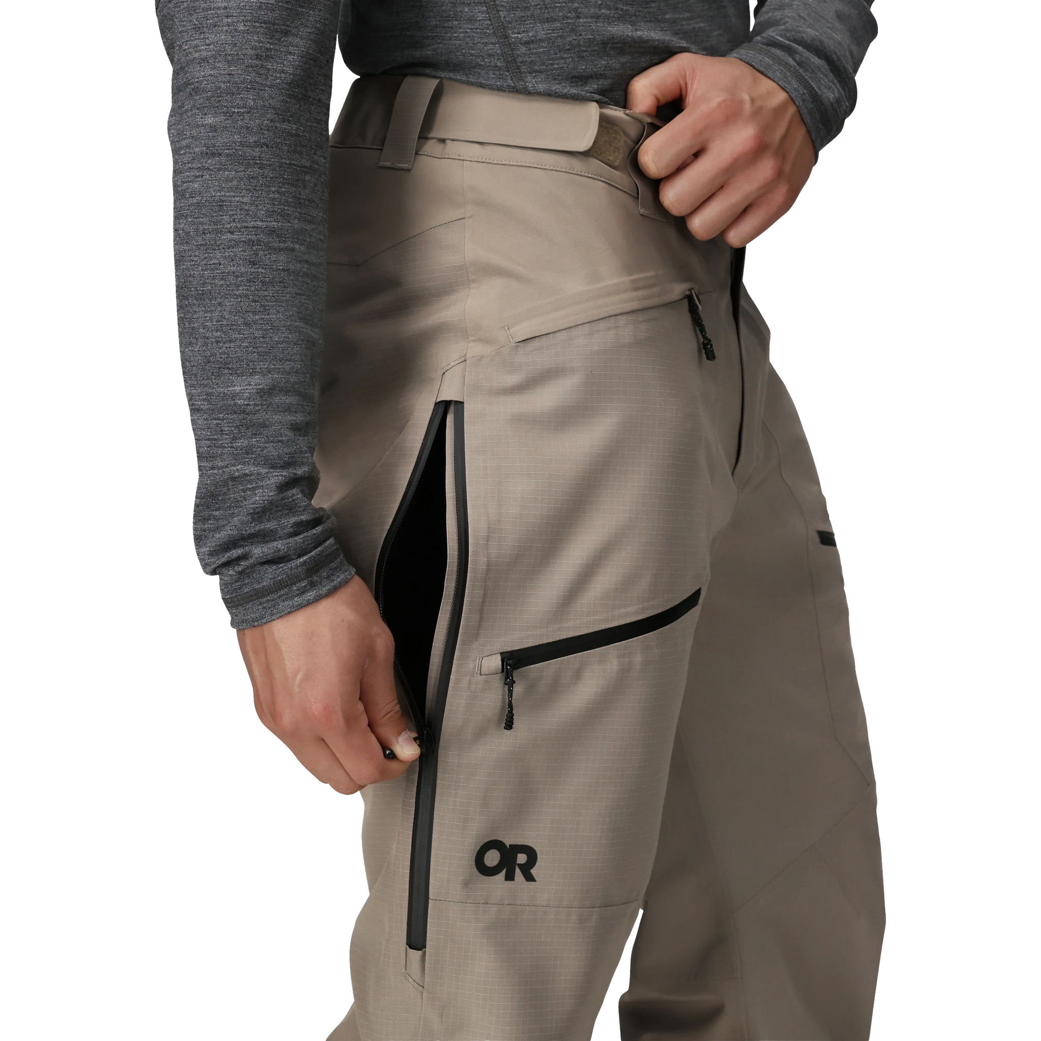 Outdoor Research Men's Powderverse Pant thigh vent