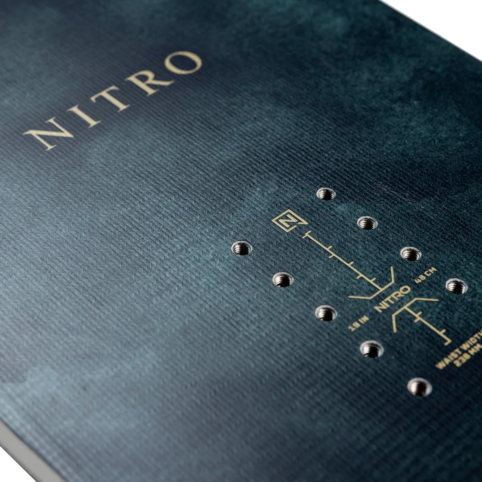 Nitro Women's Mystique binding mount holes