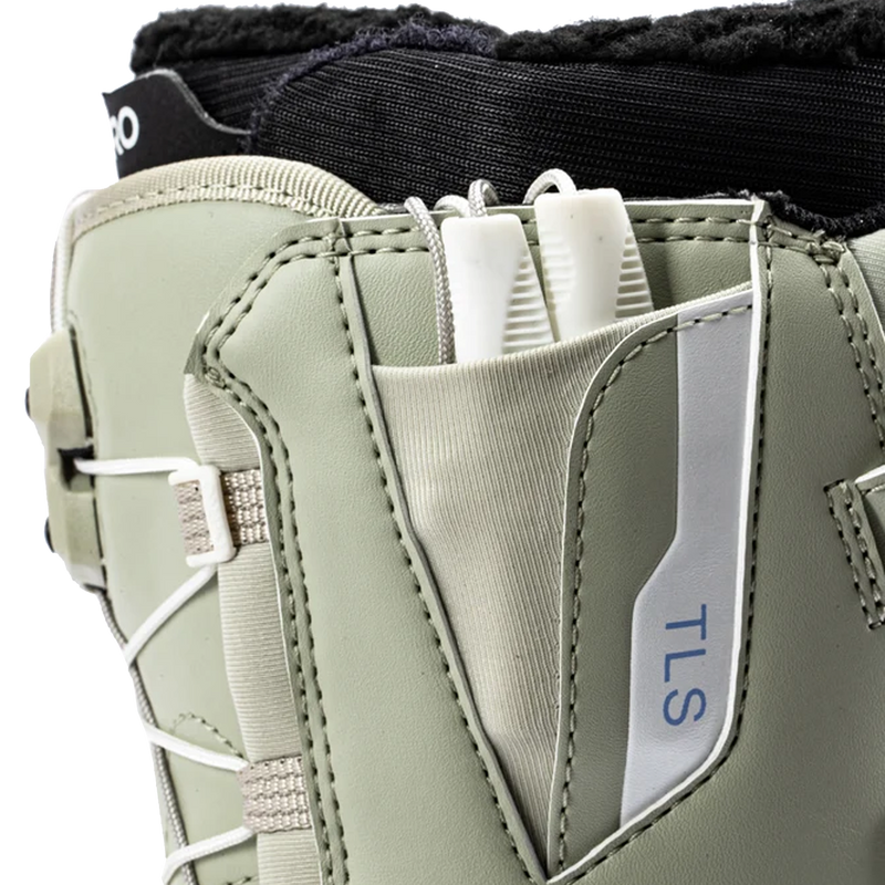 Women's Fate Step On TLS, Nitro Women's Fate Step On TLS in Sage laces tucked