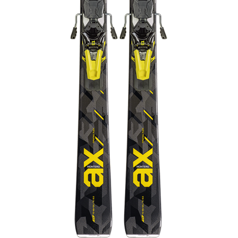 Montero AX with Strive 13D Bindings, Stockli Montero AX - D20 - Strive 13D tails