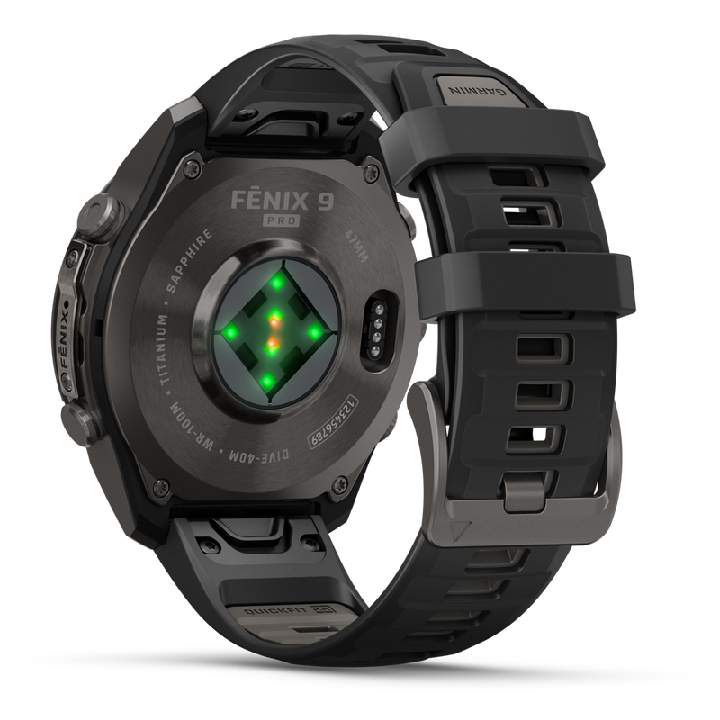 Fenix 9 Pro, Garmin Fenix 9 Pro back