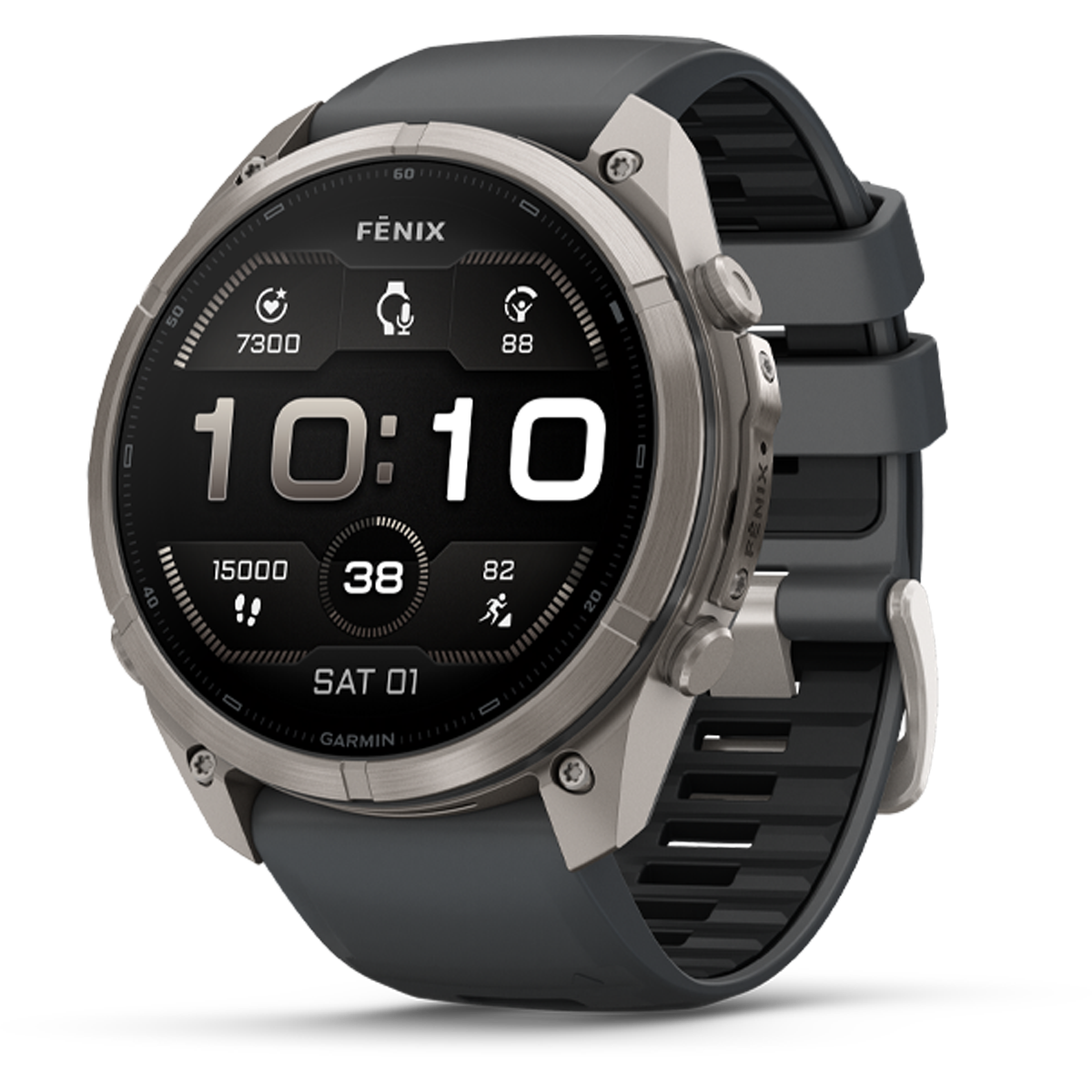 Garmin Fenix 9 Pro 51mm in Titanium Graphite/Black