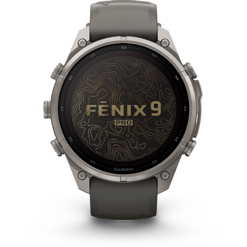 Fenix 9 Pro Solar, Garmin Fenix 9 Pro Solar 47mm startup