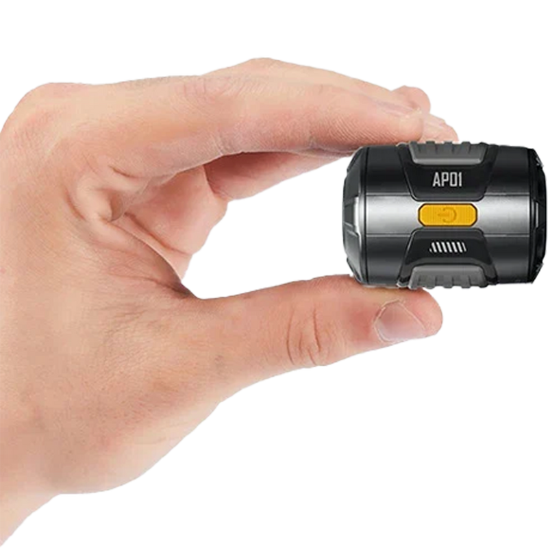 Nitecore AP01 Ultra Lightweight Portable Air Pump in hand