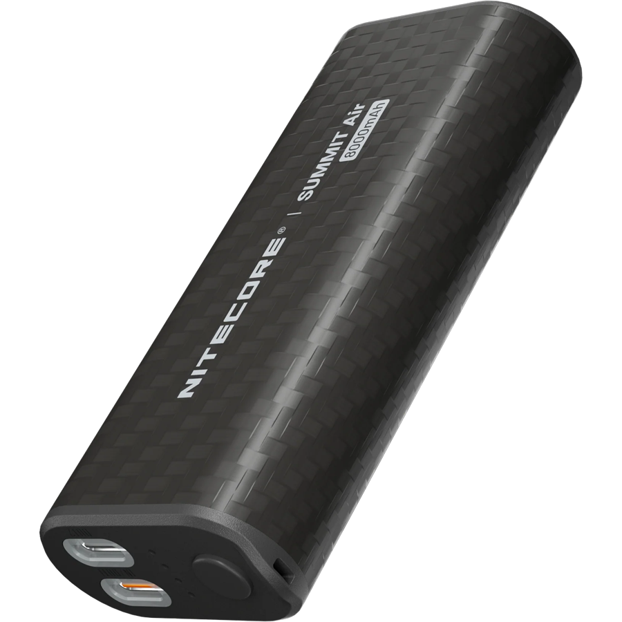 Nitecore Summit Air 8,000 mAh Power Bank 3/4 Side view