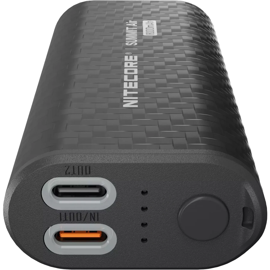 Nitecore Summit Air 8,000 mAh Power Bank ports