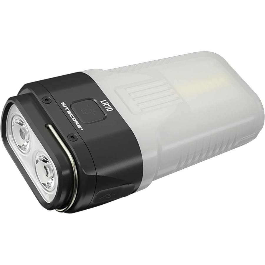 Nitecore LR70 3-in-1 3000 Lantern Flashlight in Black