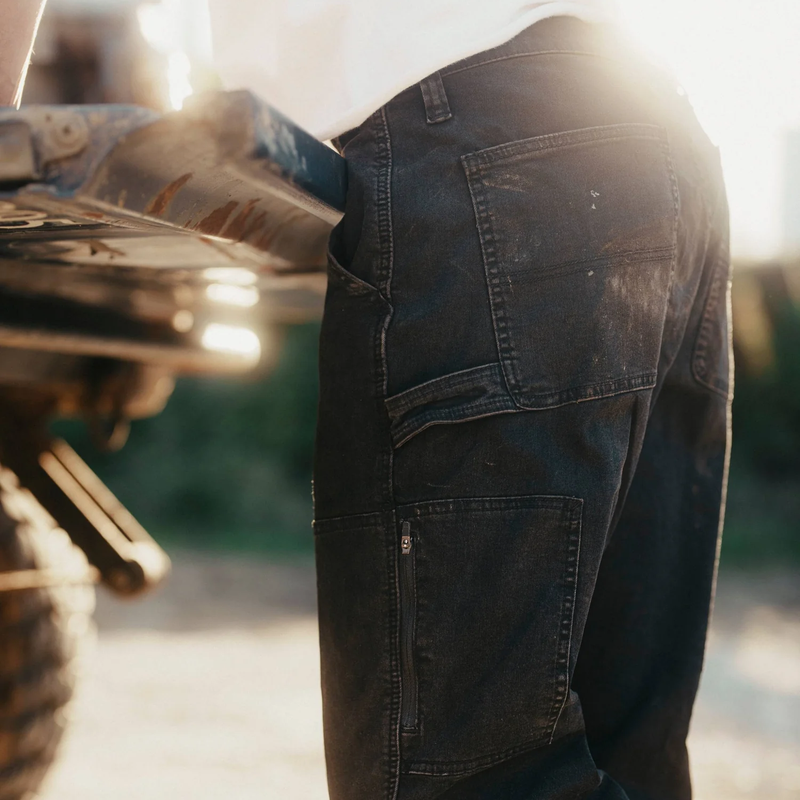 Men's Superlite Utility Jeans, Men's Superlite Utility Jeans in Diesel back left
