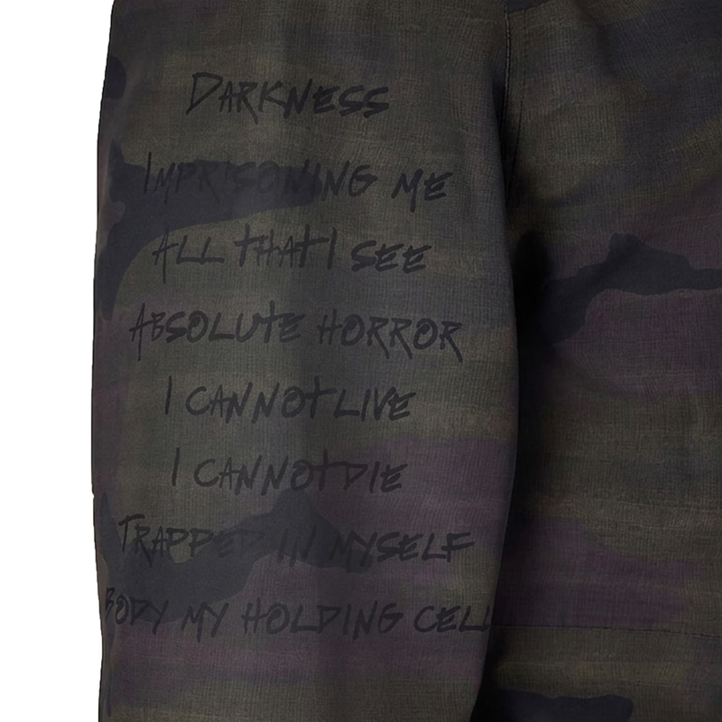 Men's Metallica One Jacket, 686 Men's Metallica One Jacket in Metallica Camo lyrics detail