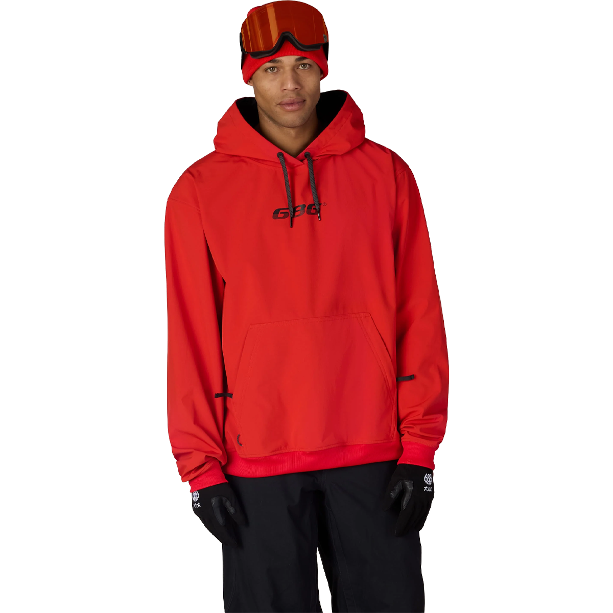 686 Men's Waterproof Team Hoody in Solar