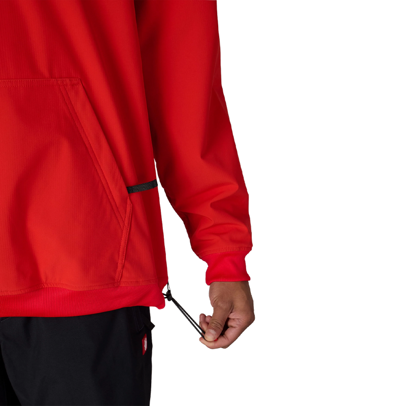 686 Men's Waterproof Team Hoody in Solar pocket detail