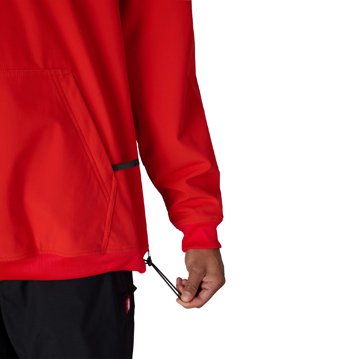 686 Men's Waterproof Team Hoody in Solar pocket detail